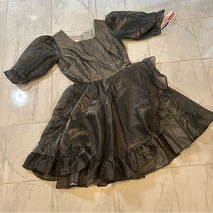 Square dance dress co silver / grey square dancing Dress. New vintage!